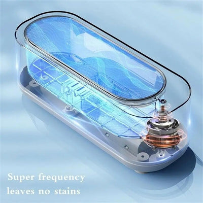 Ultrasonic Cleaning Machine Multi-Function 45000Hz High Frequency for Cleaning Watch Jewelry Glasses
